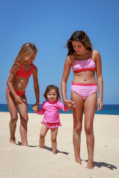 FEATHER 4 ARROW - Sandy Toes Rashguard Swim Set