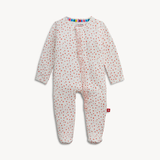 MAGNETIC ME - Apple Blossom Modal Ruffle Footie