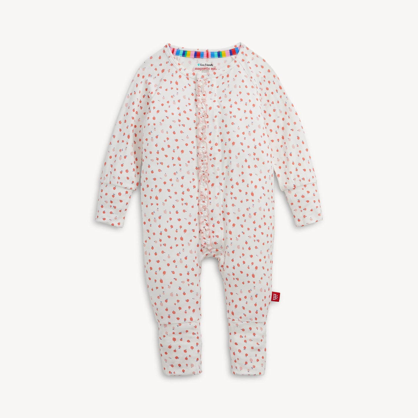 MAGNETIC ME - Apple Blossom Modal Ruffle Conv Coverall