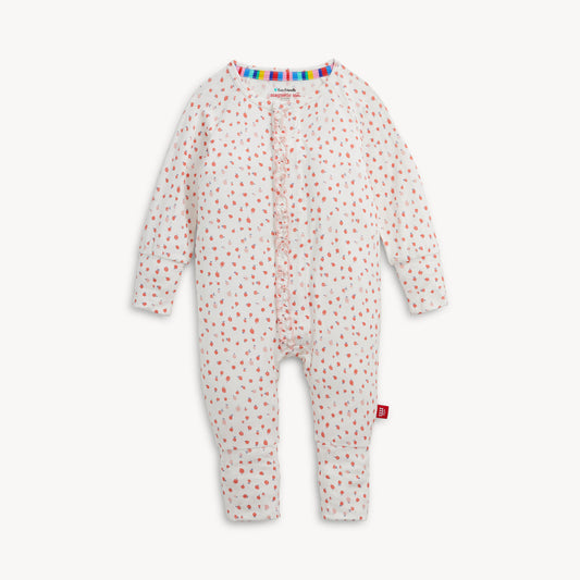 MAGNETIC ME - Apple Blossom Modal Ruffle Conv Coverall