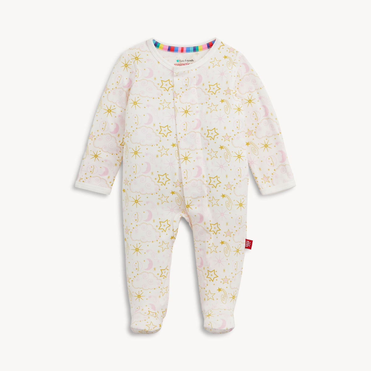 MAGNETIC ME - Star Signs Pink Modal Footie