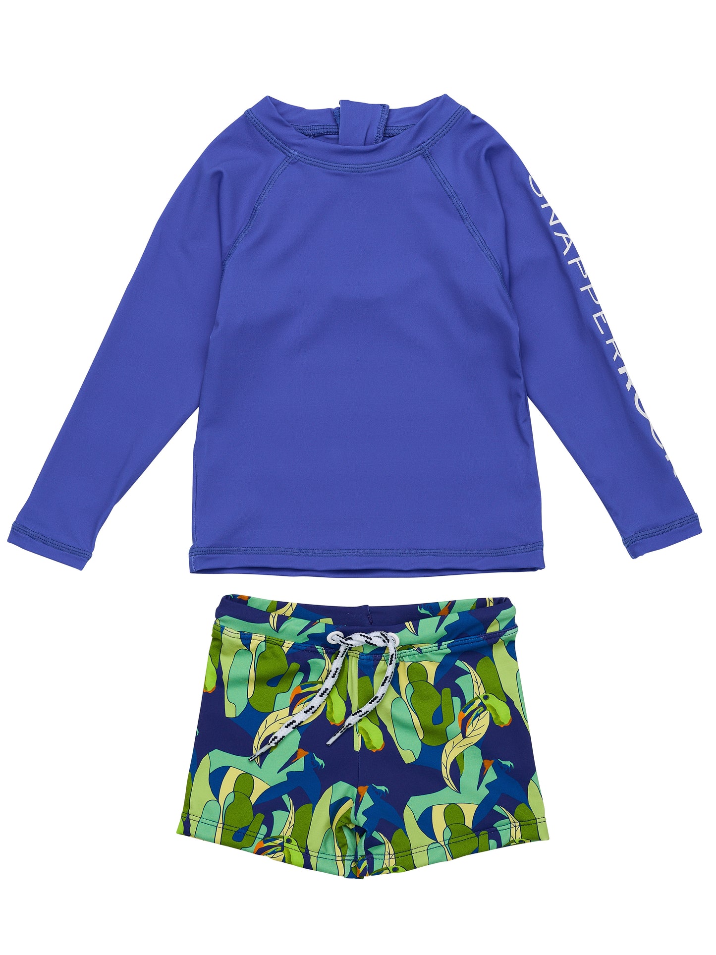 SNAPPER ROCK - TOUCAN JUNGLE SUSTAINABLE LS BABY SET