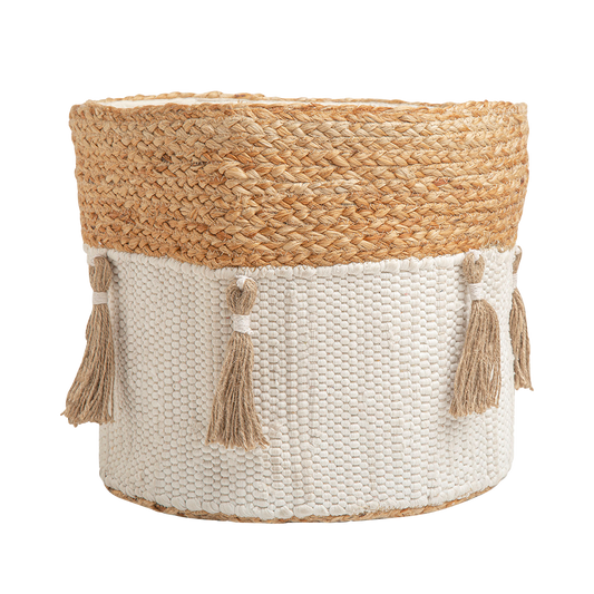 Cotton + Jute Storage Bin