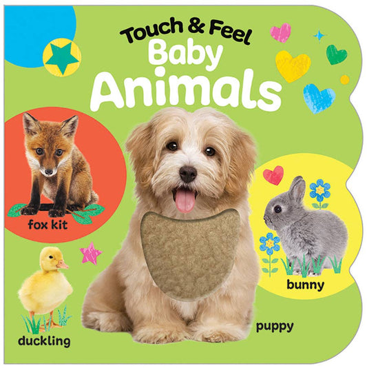 COTTAGE DOOR PRESS - Touch & Feel Baby Animals Book