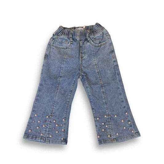 DOE A DEAR -  Embellished Flare Jeans