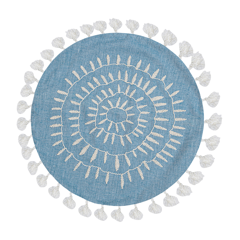 Caspian Round Pillow